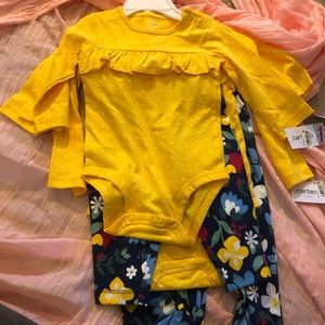 Yellow NWT two piece sets